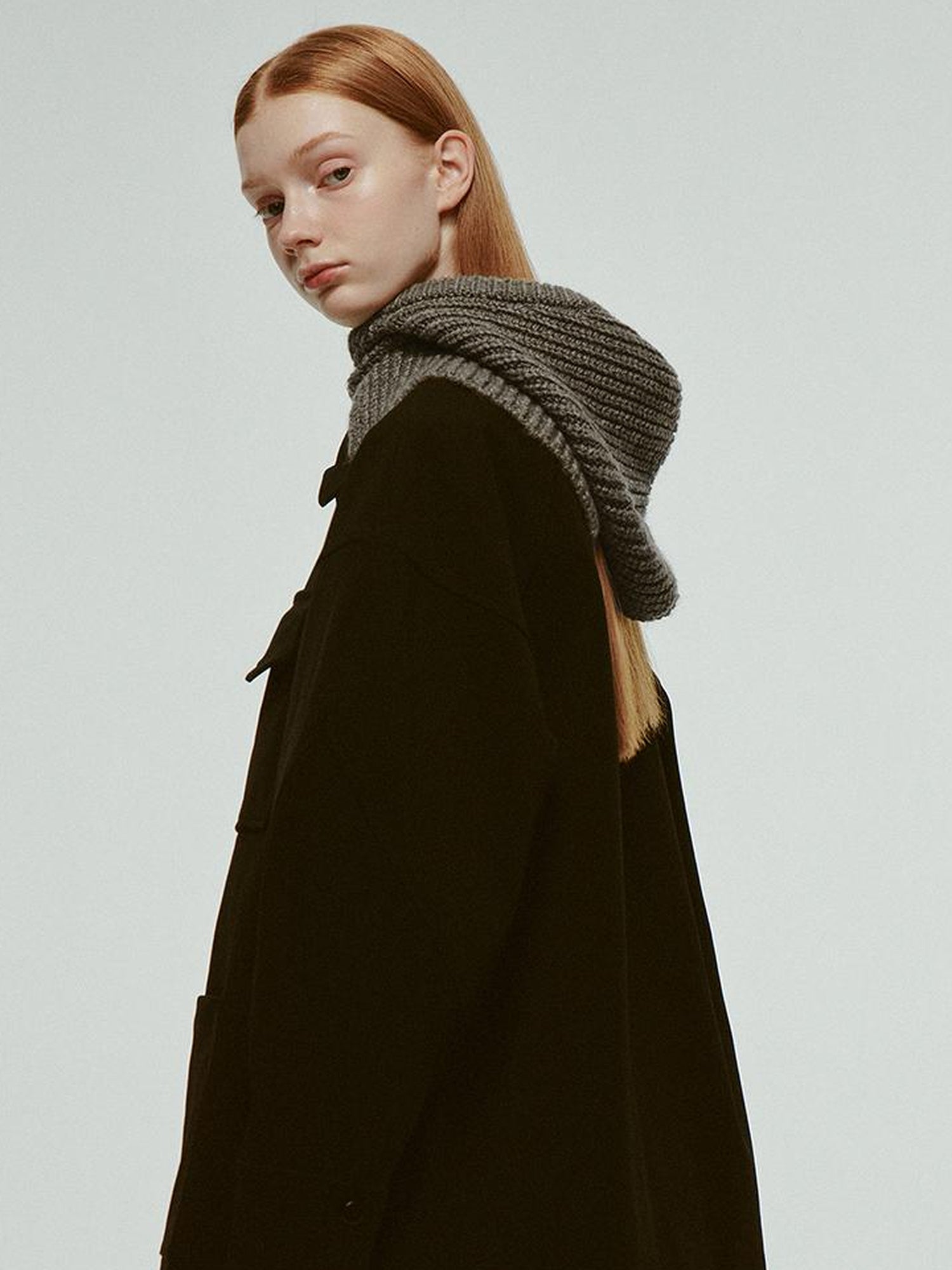 FUSSED Deconstructed Wool Blend Utility Jacket With 3D Paneling