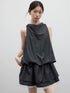 FUSSED_Draped_Bubble_Blazer_Dress_In_Meteor_Grey_MISSTT