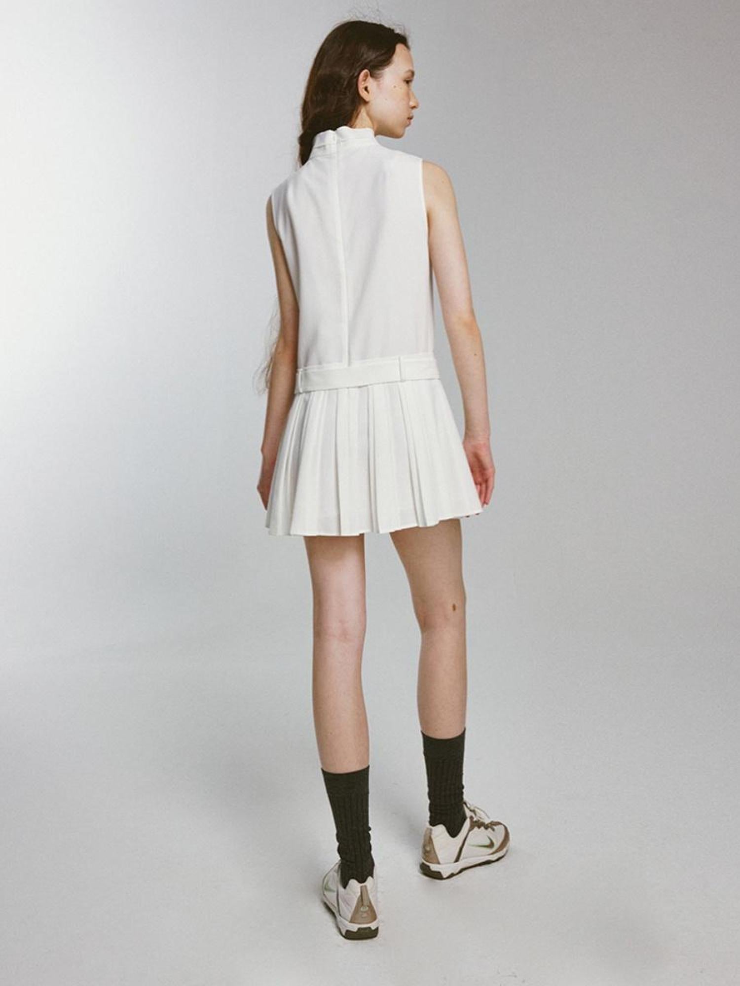 FUSSED Fresh Air Relaxed Tiered Ruffle A Line Dress