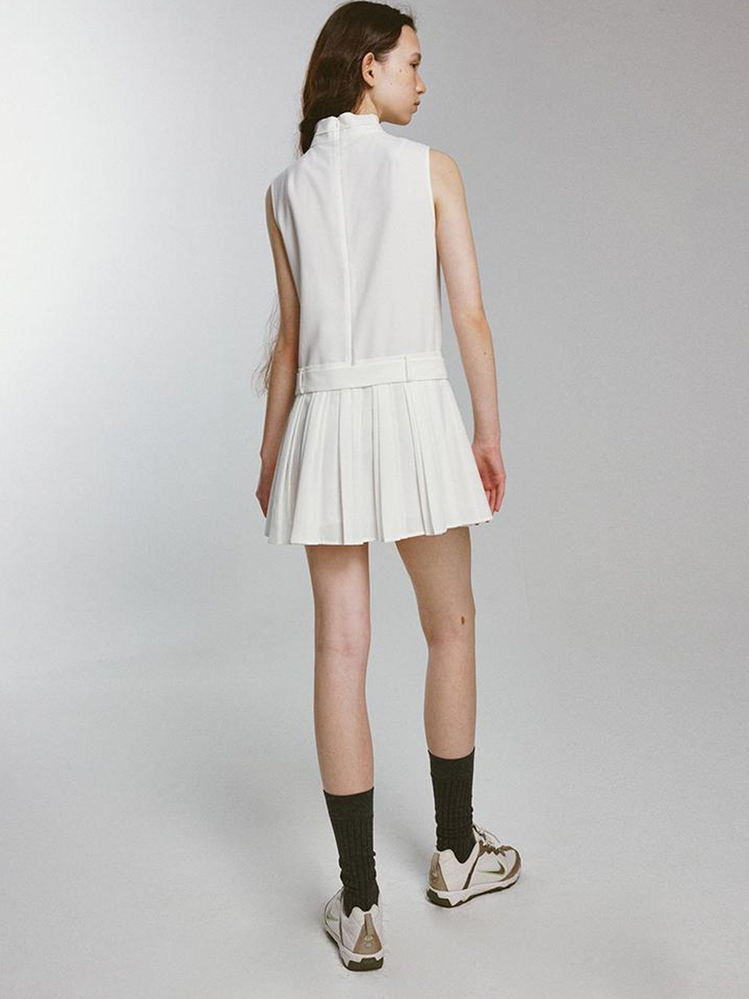 FUSSED Fresh Air Relaxed Tiered Ruffle A Line Dress