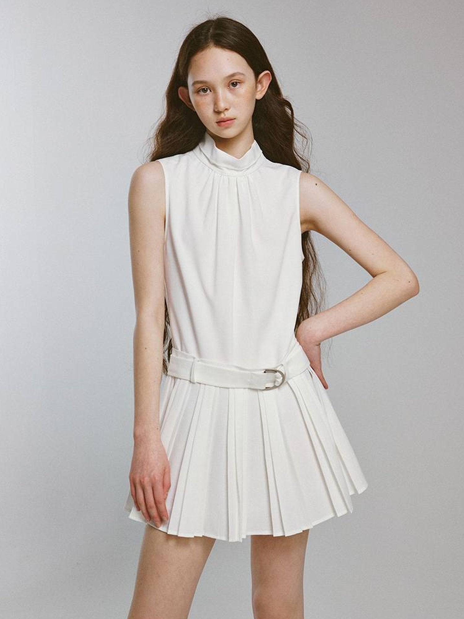FUSSED Fresh Air Relaxed Tiered Ruffle A Line Dress