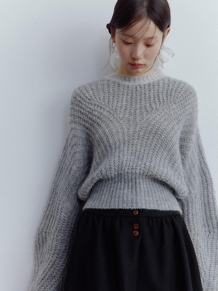 FUSSED Fuzzy Colorblock Patchwork Women&