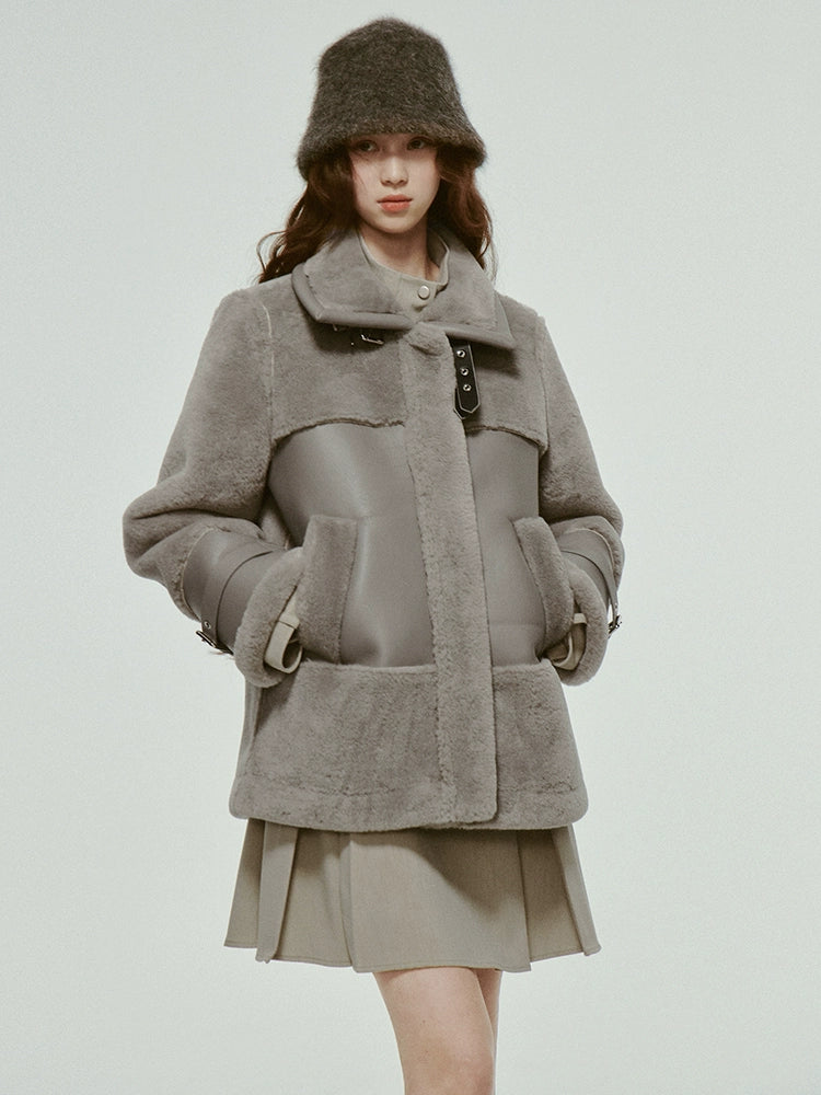 FUSSED_Grey_Shearling_Trimmed_Suede_Coat_With_Detachable_Collar_MISSTT