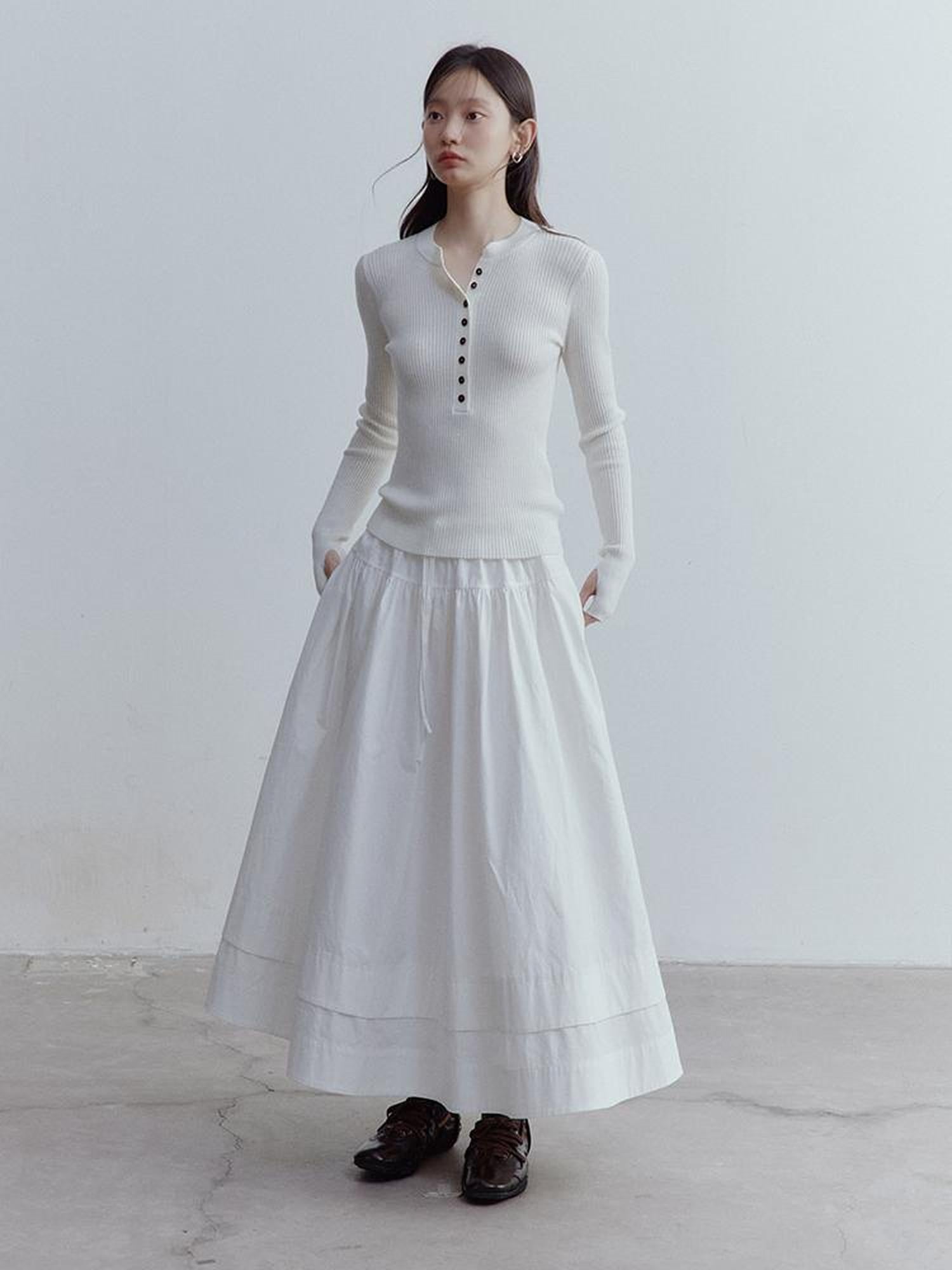 FUSSED Henry Neck Wool Knit Base Layer 6 Classic Colors