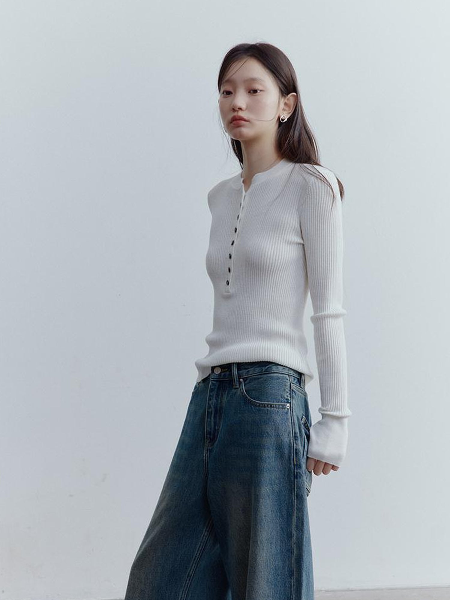 FUSSED Henry Neck Wool Knit Base Layer 6 Classic Colors