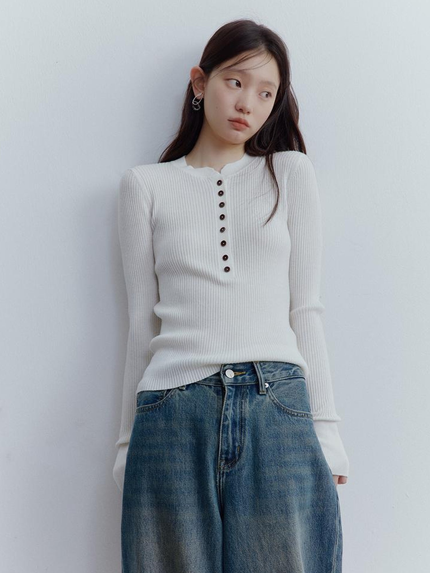 FUSSED Henry Neck Wool Knit Base Layer 6 Classic Colors