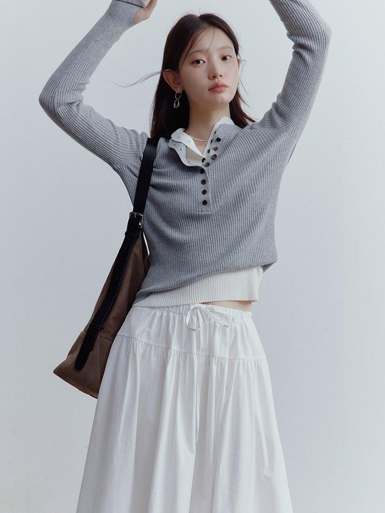 FUSSED Henry Neck Wool Knit Base Layer 6 Classic Colors