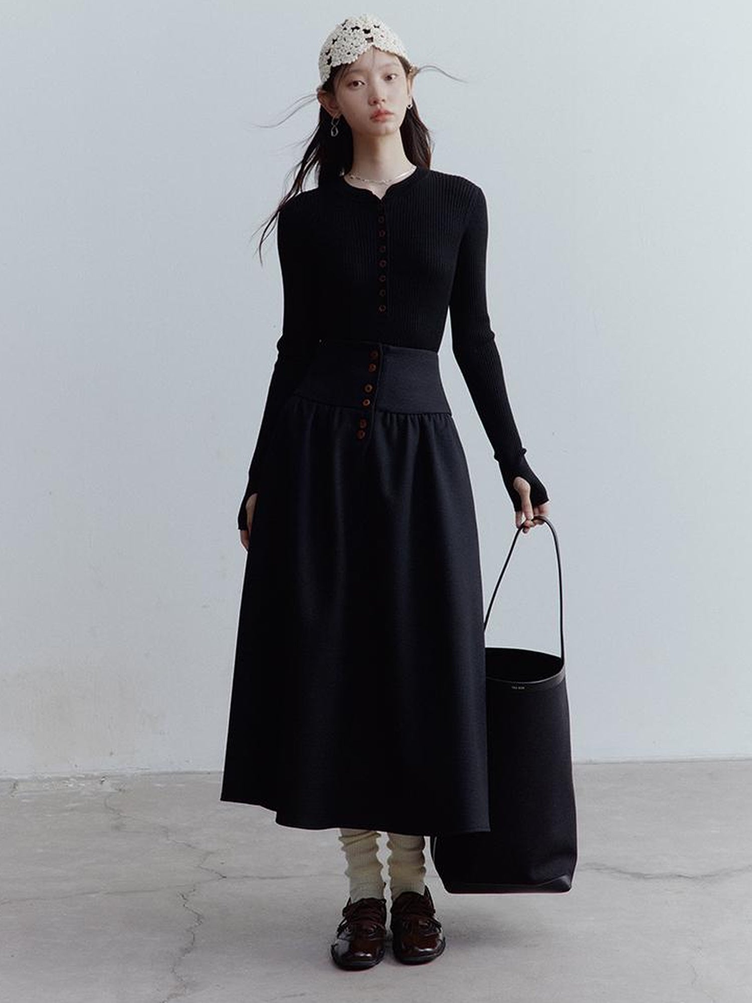 FUSSED Henry Neck Wool Knit Base Layer 6 Classic Colors