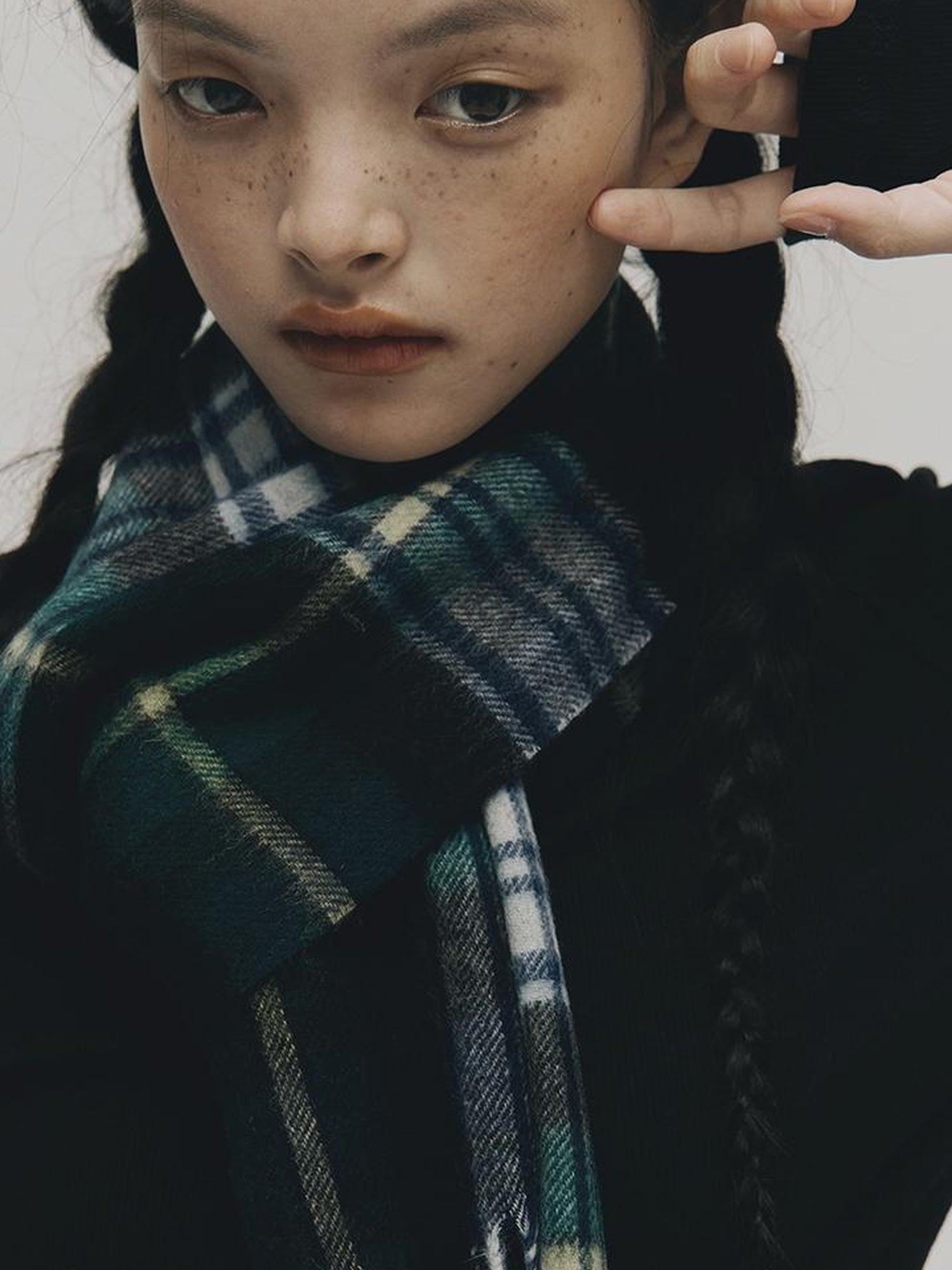 FUSSED Low Waist Stacked Ribbed Knit Dress with Raglan Sleeves