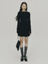FUSSED_Low_Waist_Stacked_Ribbed_Knit_Dress_with_Raglan_Sleeves_MISSTT