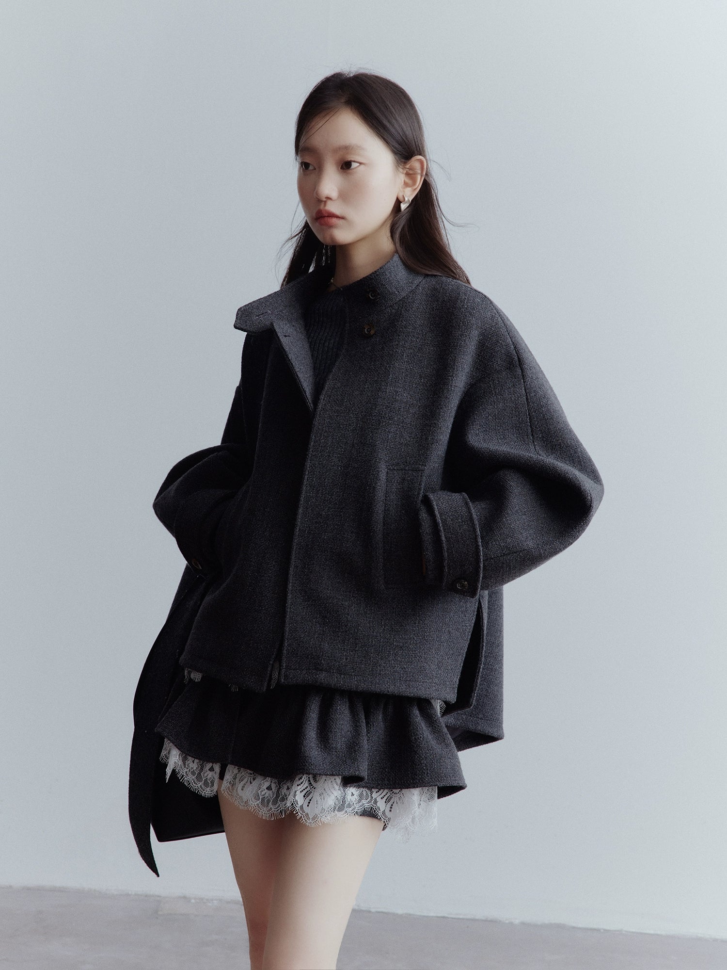 FUSSED_Manta_Wool_Blend_Textured_Asymmetric_Collar_Coat_MISSTT