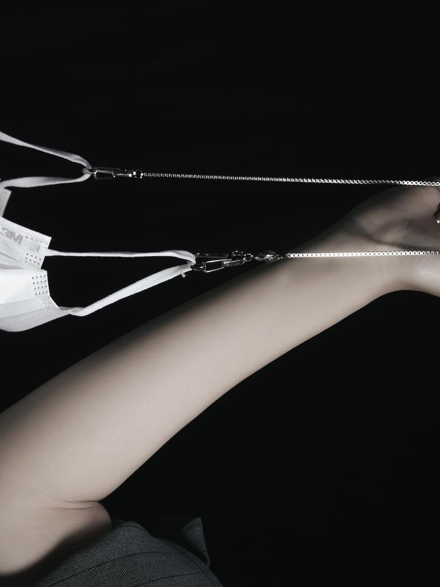 FUSSED Metal Tadpole & Bullet Necklace