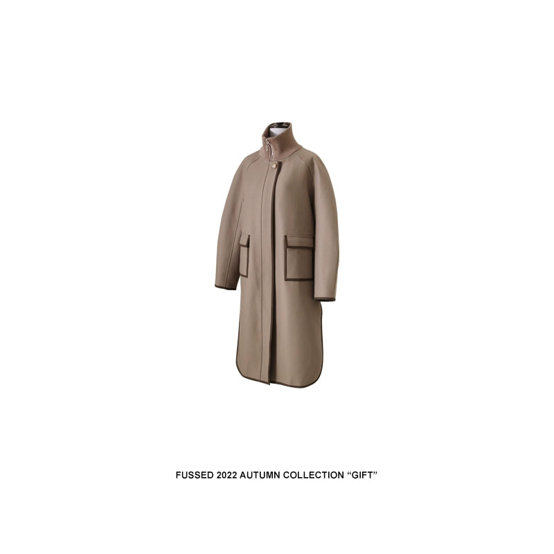 FUSSED_Metallic_Taupe_Silk_Touch_Quilted_Trench_Coat_MISSTT