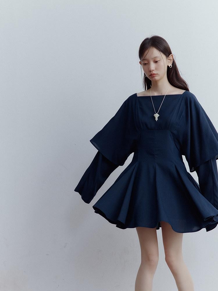 FUSSED Midnight Butterfly Deconstructed Patchwork Women&