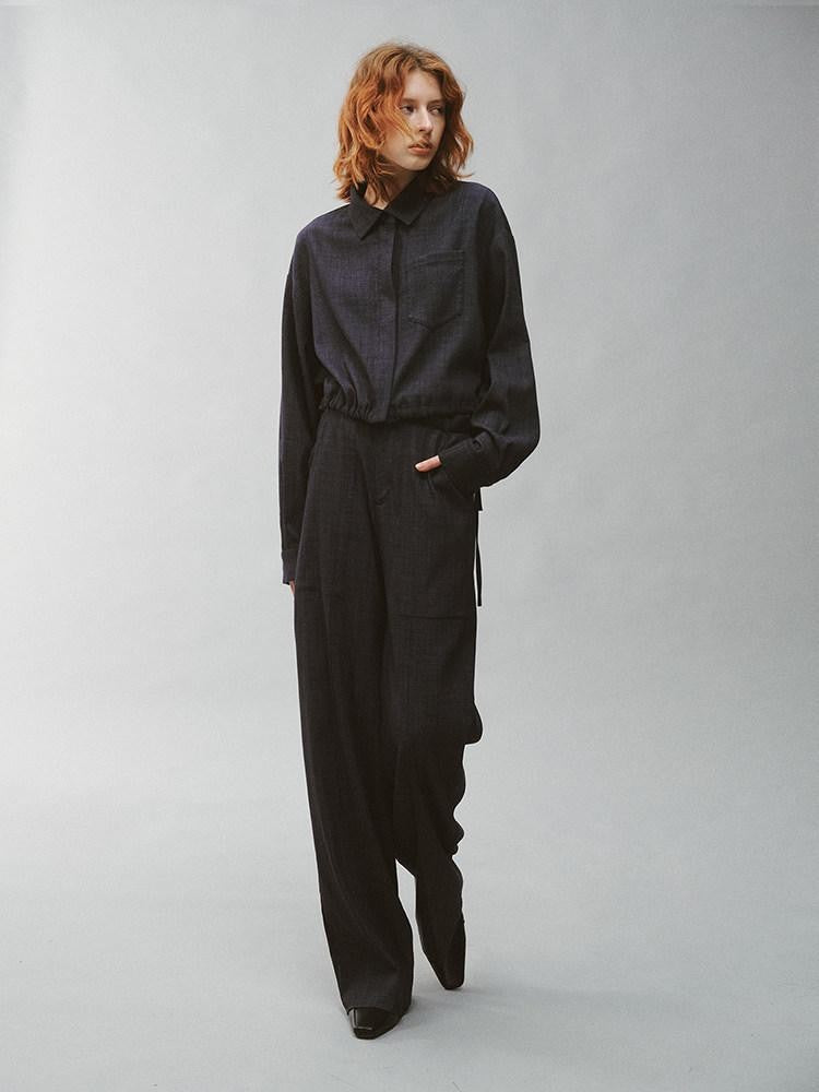 FUSSED Midnight Mist Relaxed Elongated Panel Women&