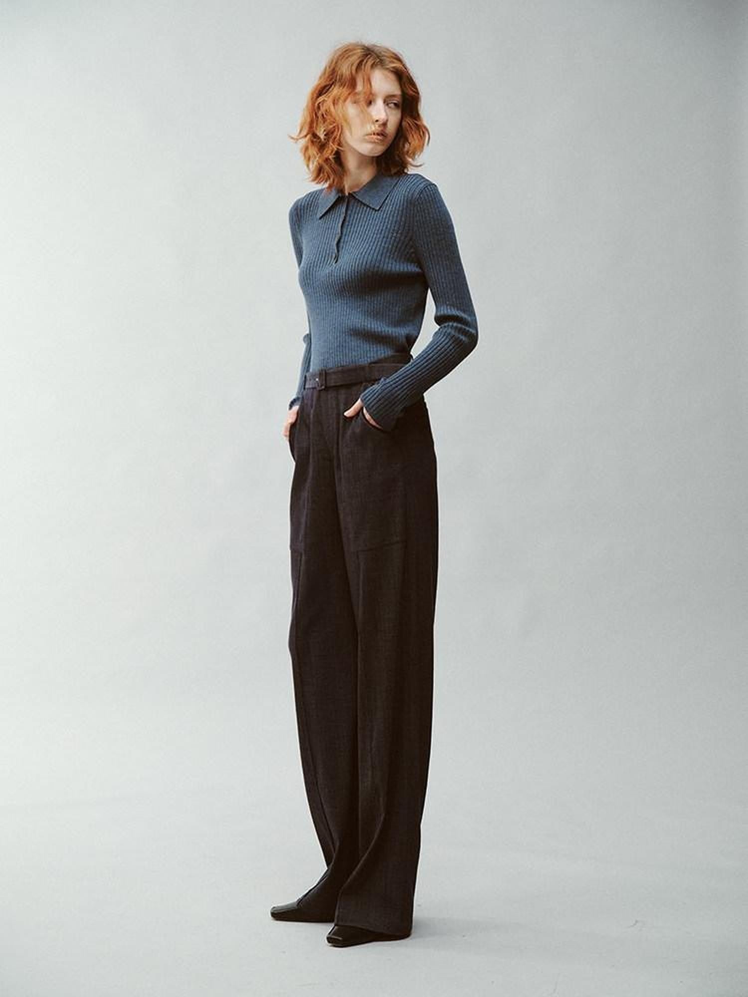 FUSSED Midnight Mist Relaxed Elongated Panel Women&