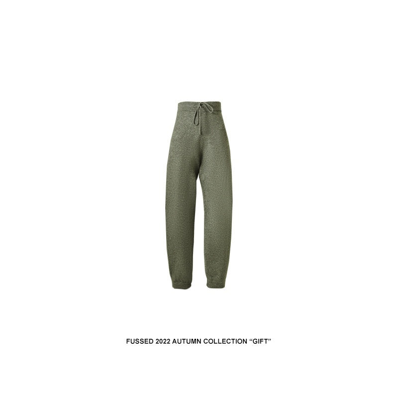 FUSSED_Misty_Green_Double_Thread_Knit_Women&