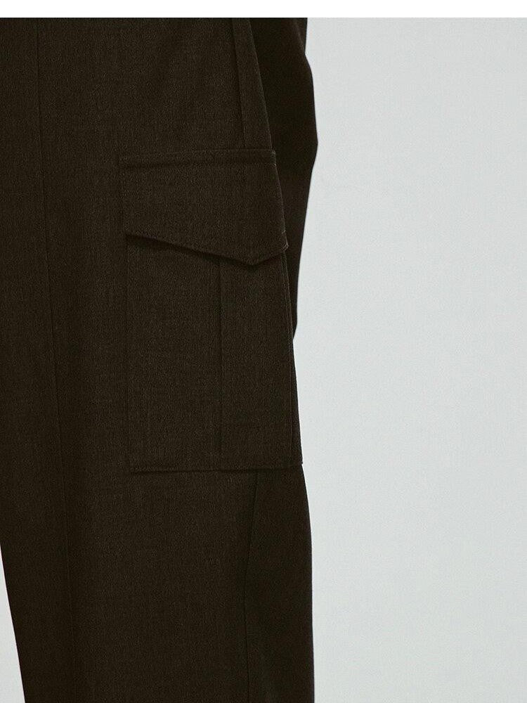 FUSSED Moon Mist Gray Androgynous Cocoon Shape Women&