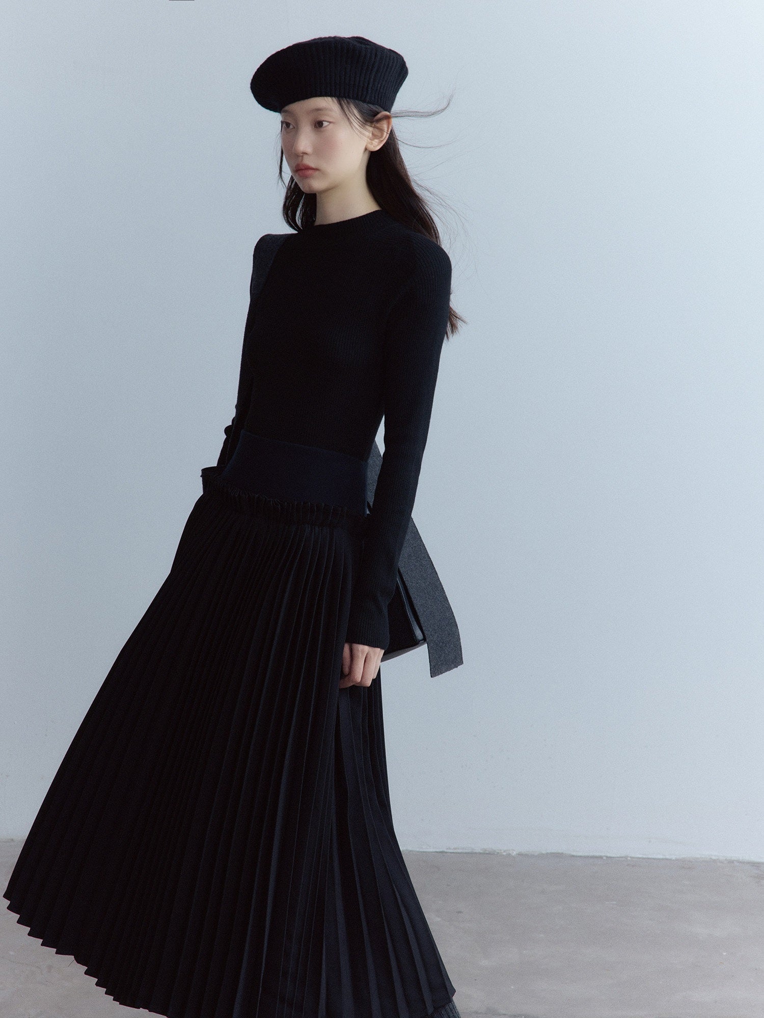 FUSSED_Origami_Raised_Pleats_Panelled_Mixed_Fabric_Women&
