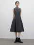 FUSSED_Refined_Gray_Slim_Fit_Pleated_Reversible_Waistcoat_Dress_MISSTT
