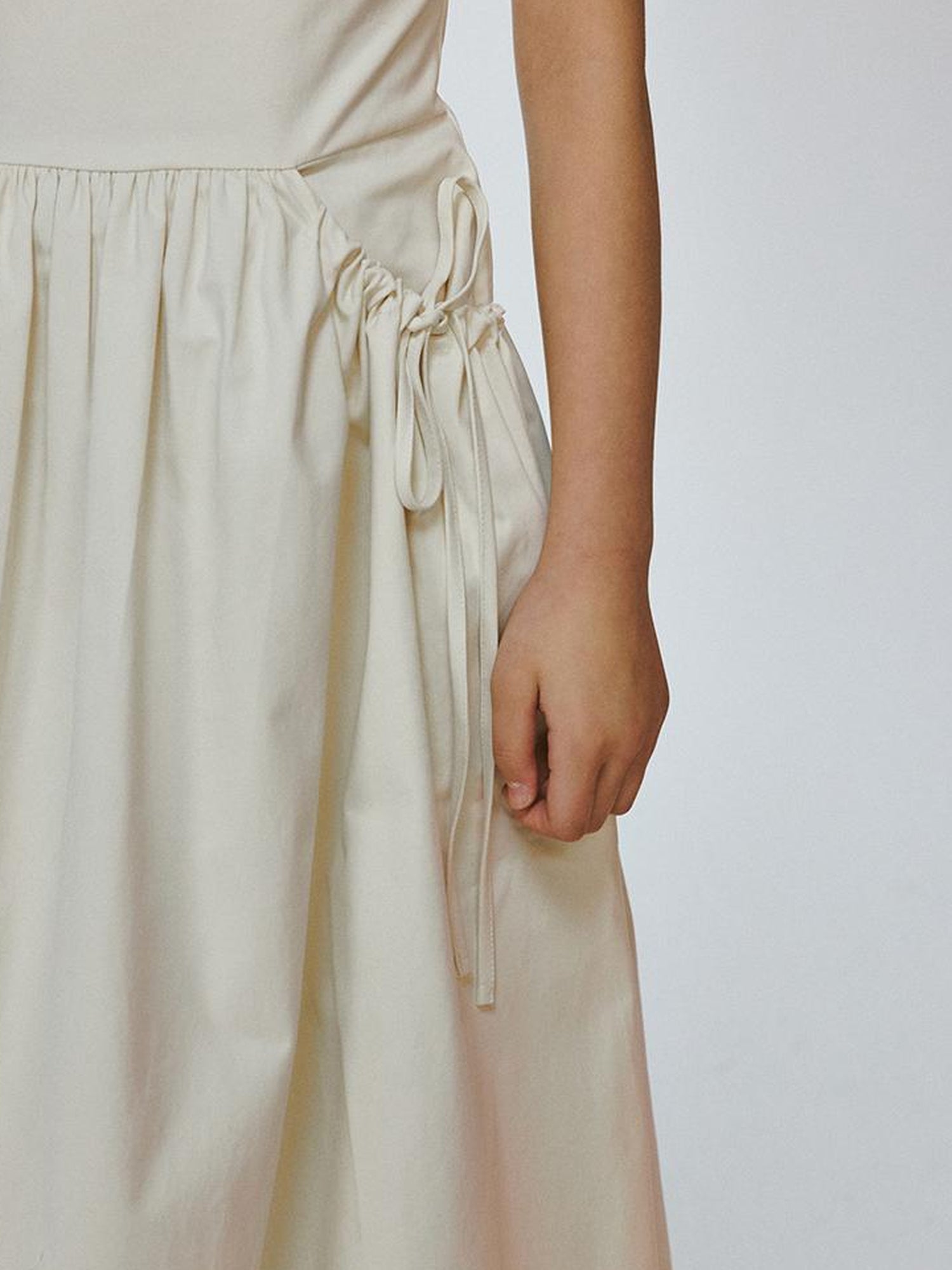 FUSSED Remade Multi Patch Strap Cotton Slip Dress