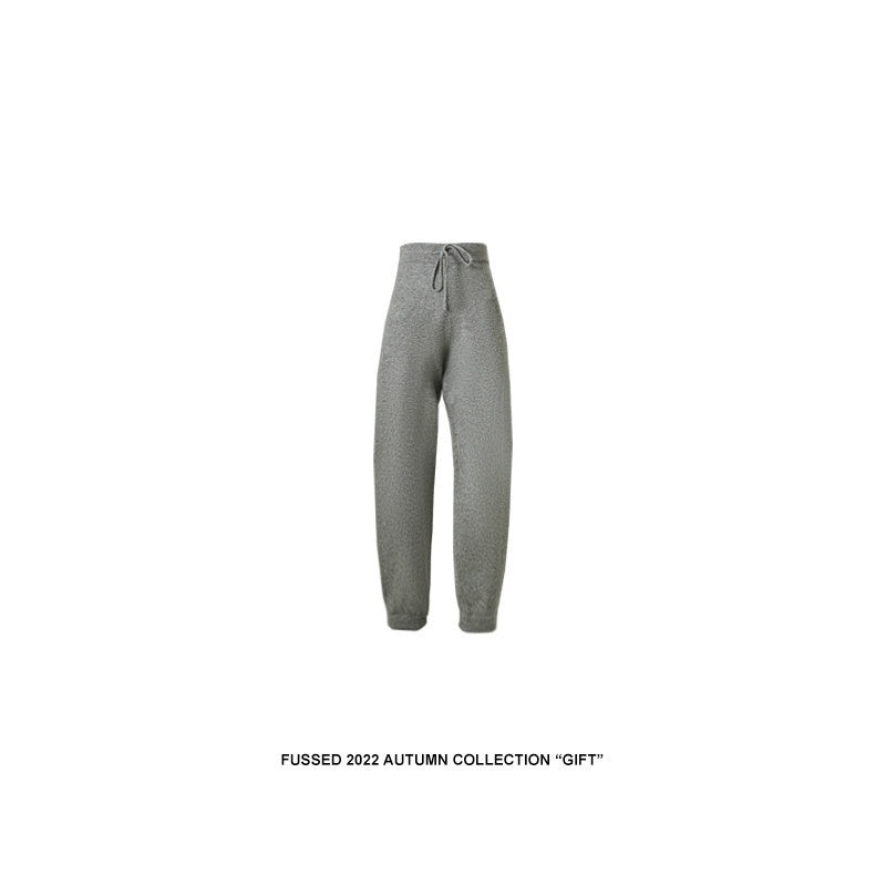 FUSSED_Rock_Gray_Green_Double_Thread_Knit_Women&