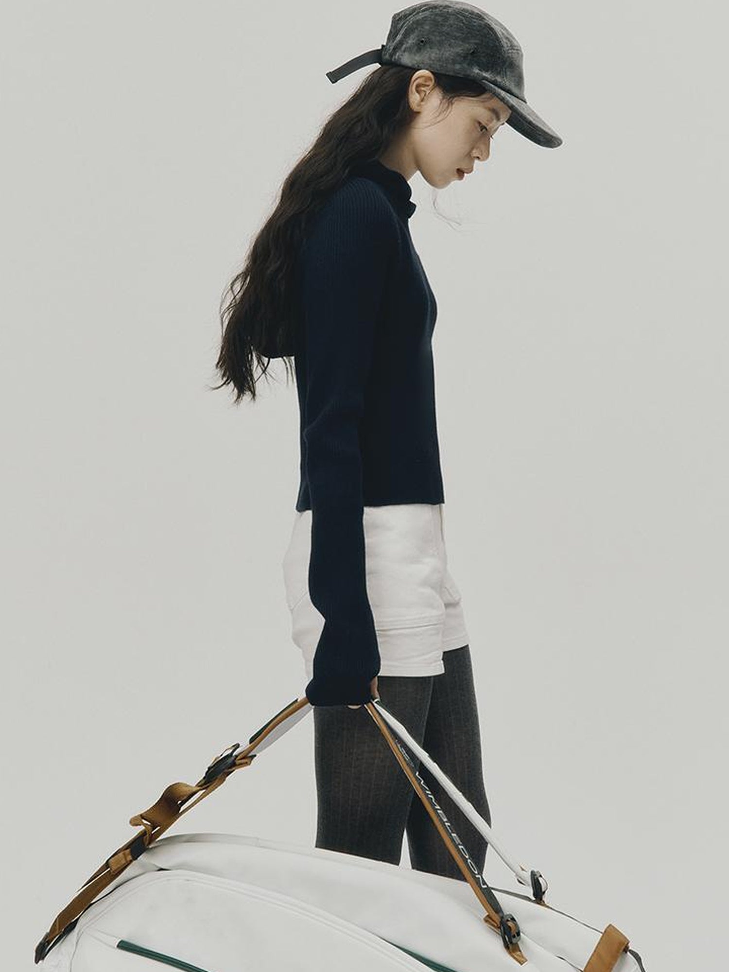 FUSSED Soft Wool Hooded Sweater With Thumbholes