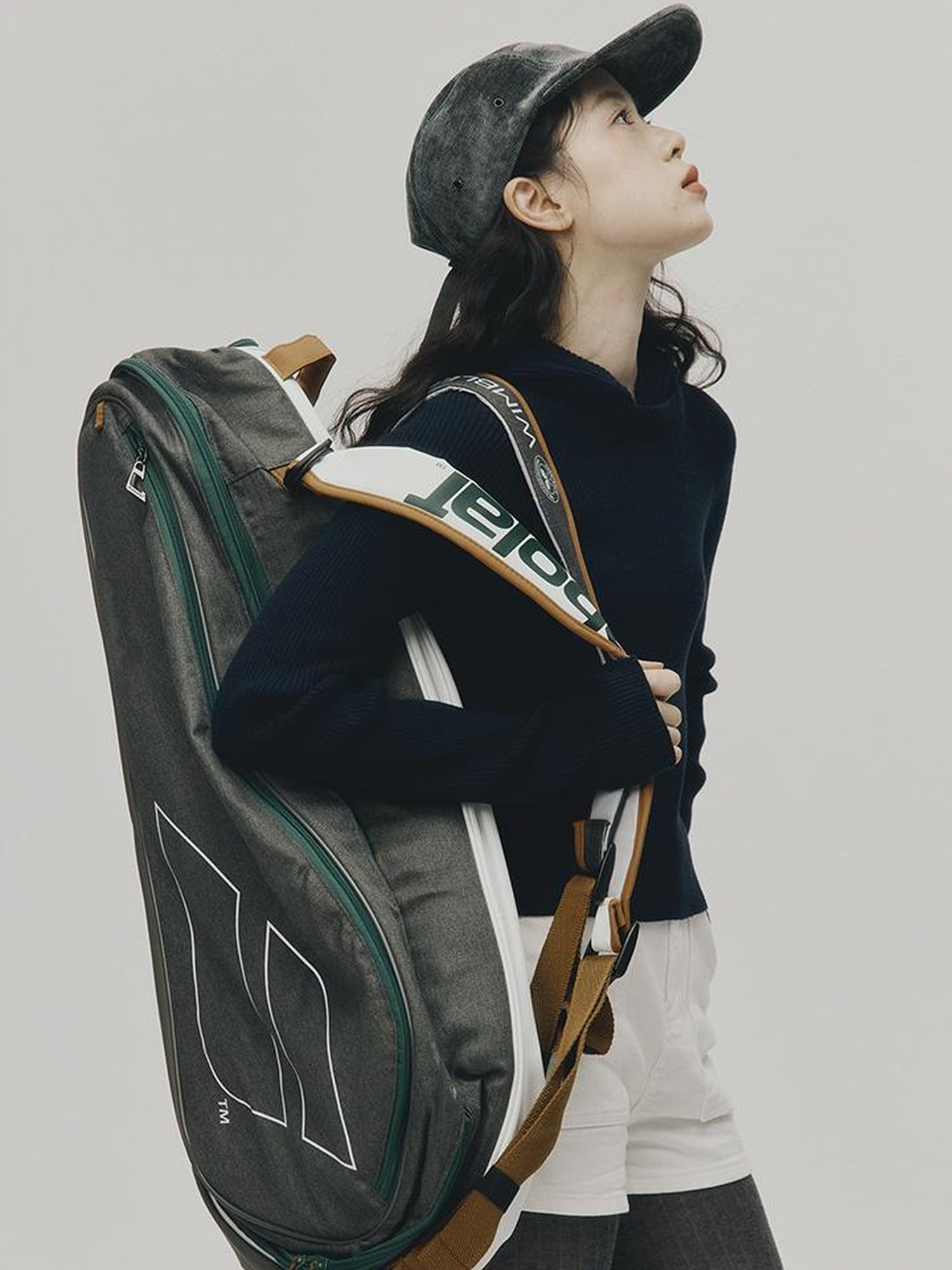 FUSSED Soft Wool Hooded Sweater With Thumbholes