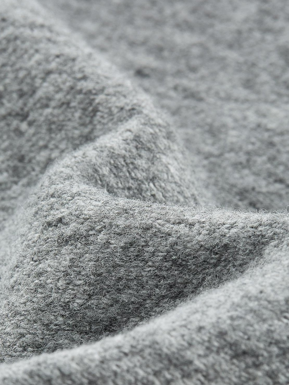 FUSSED Solid Minimalist Wool Blend Women&