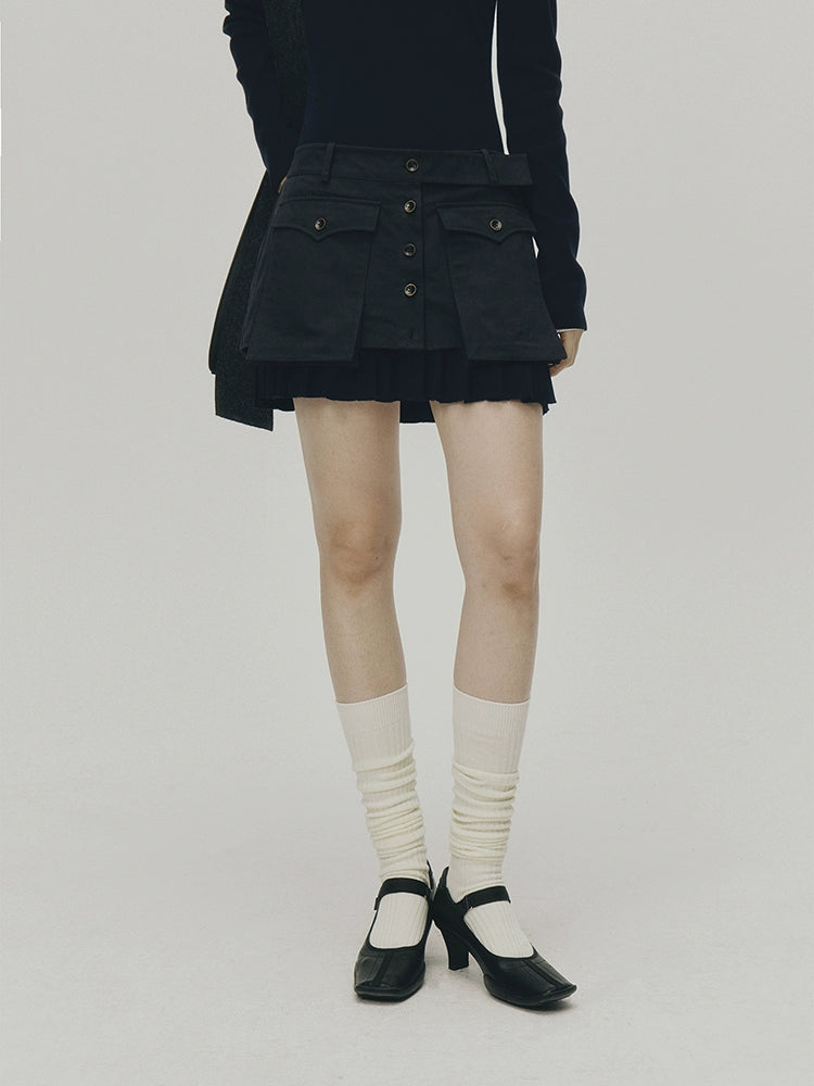 FUSSED_Structured_Pleated_Mini_Skirt_With_Asymmetric_Pocket_In_Dusk_Blue_MISSTT