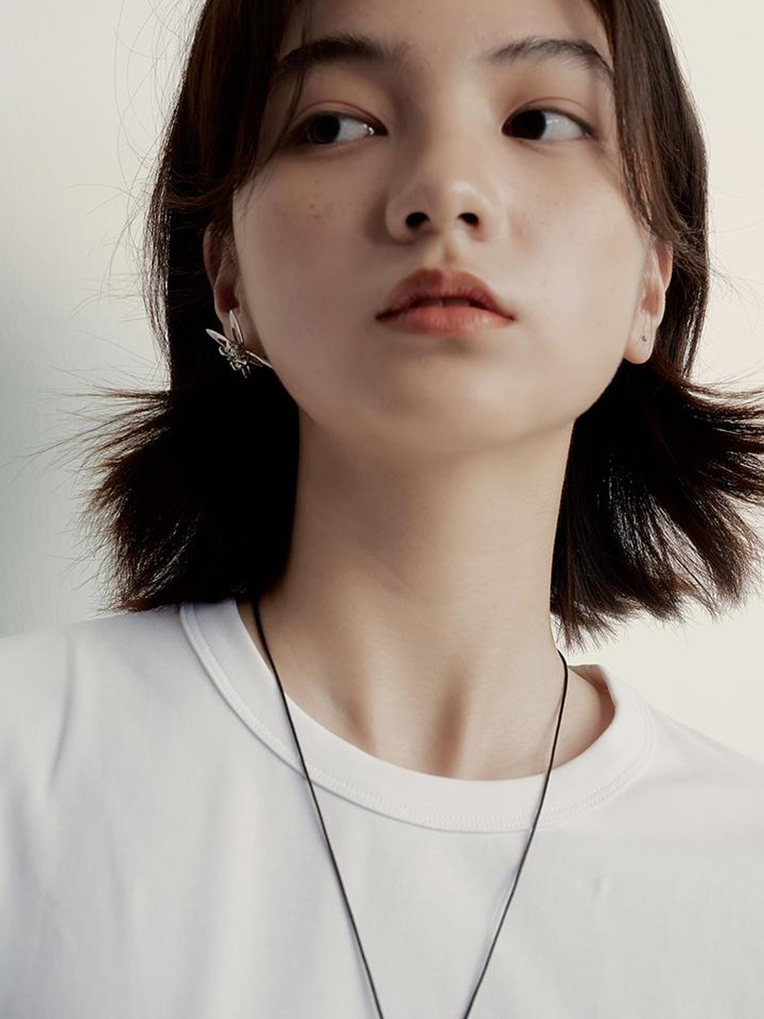 FUSSED Supima Pearl Blended Tee Cleanfit Stretch Cotton Top