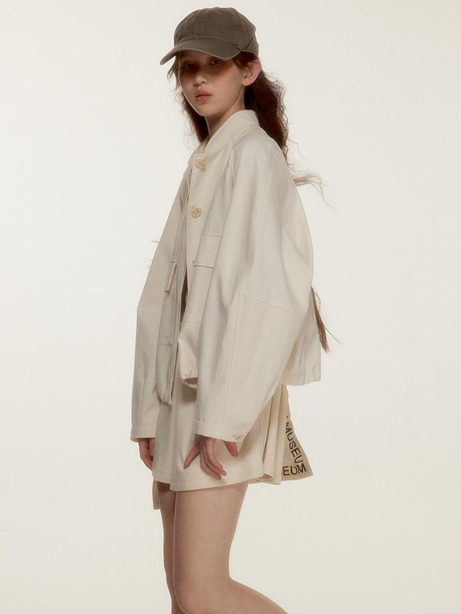 FUSSED Tennis Bow Embroidered Mockneck Dress