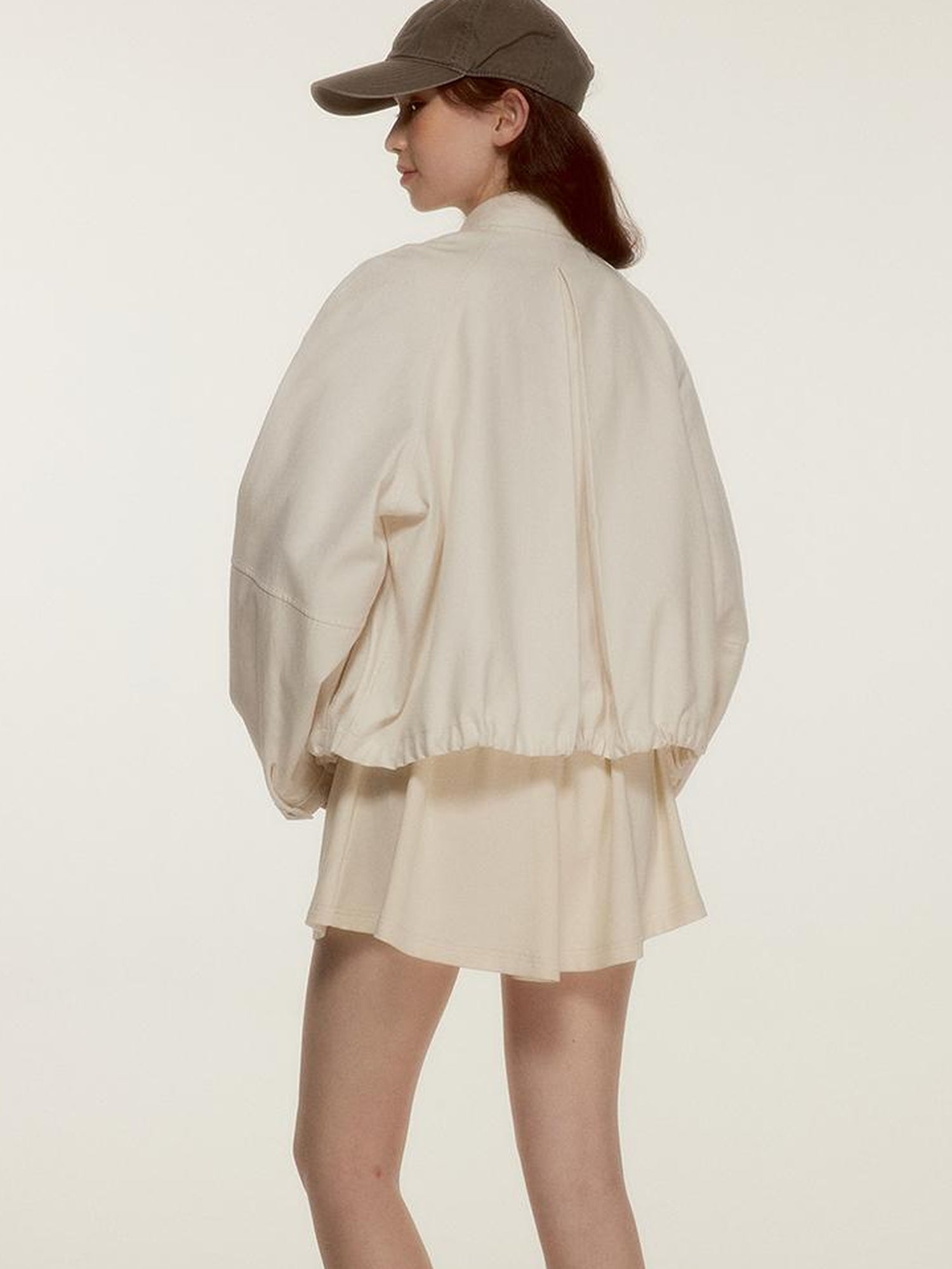 FUSSED Tennis Bow Embroidered Mockneck Dress