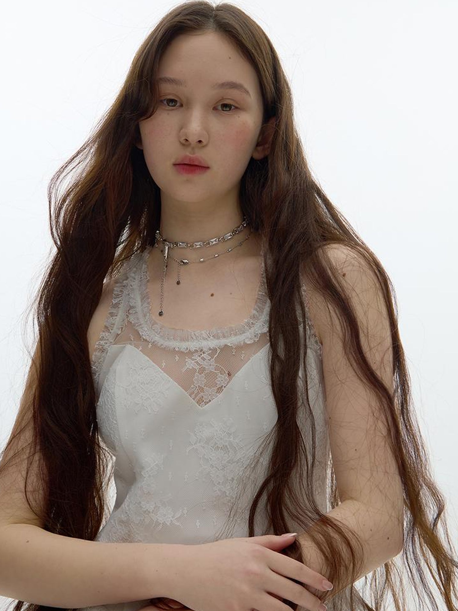 FUSSED Tennis Lace Ruffle Dress Vintage Inspired Short Wedding Dress