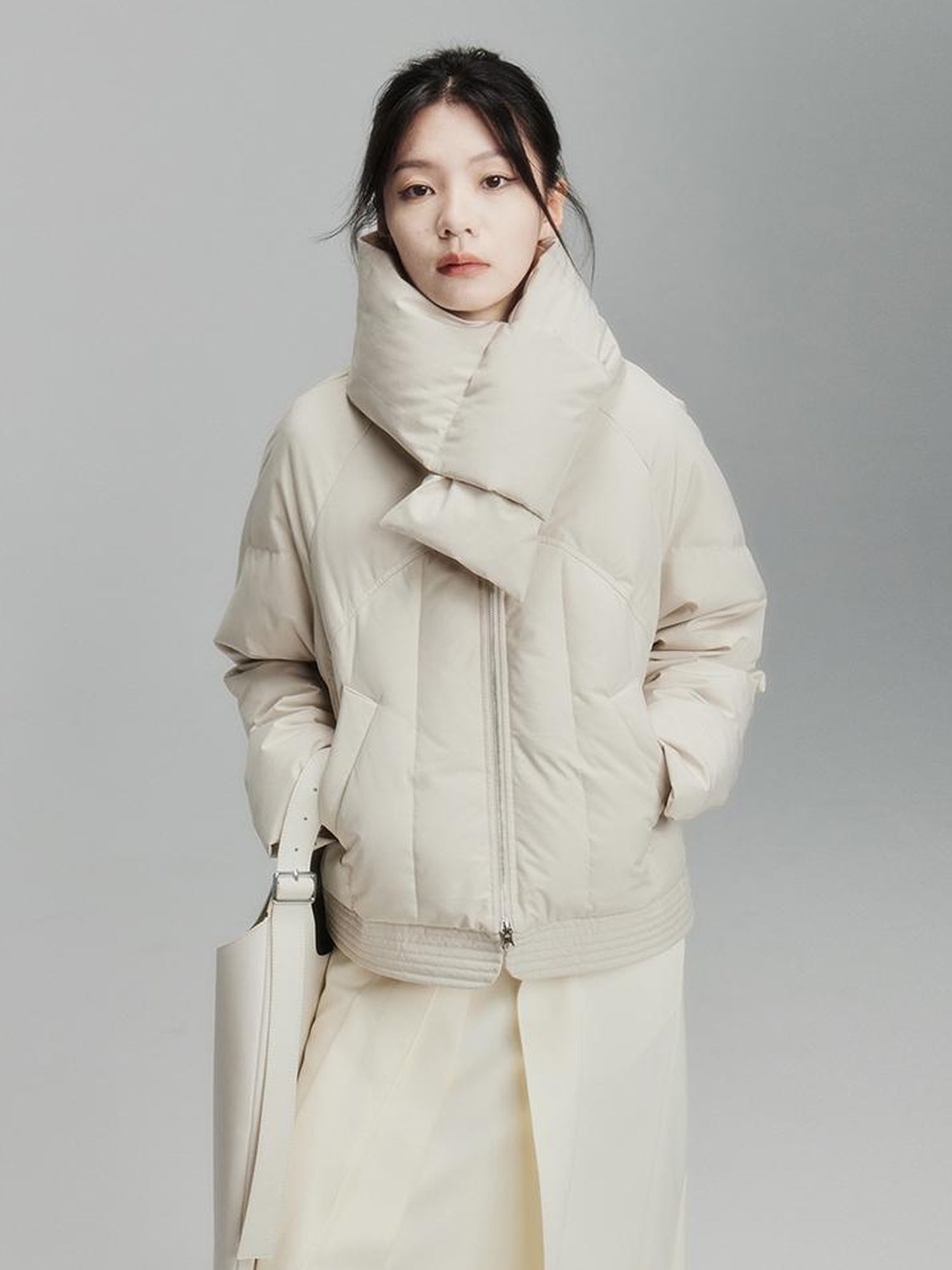 FUSSED Thermal Puff Neck Warmer With Antibacterial Water Repellent Finish