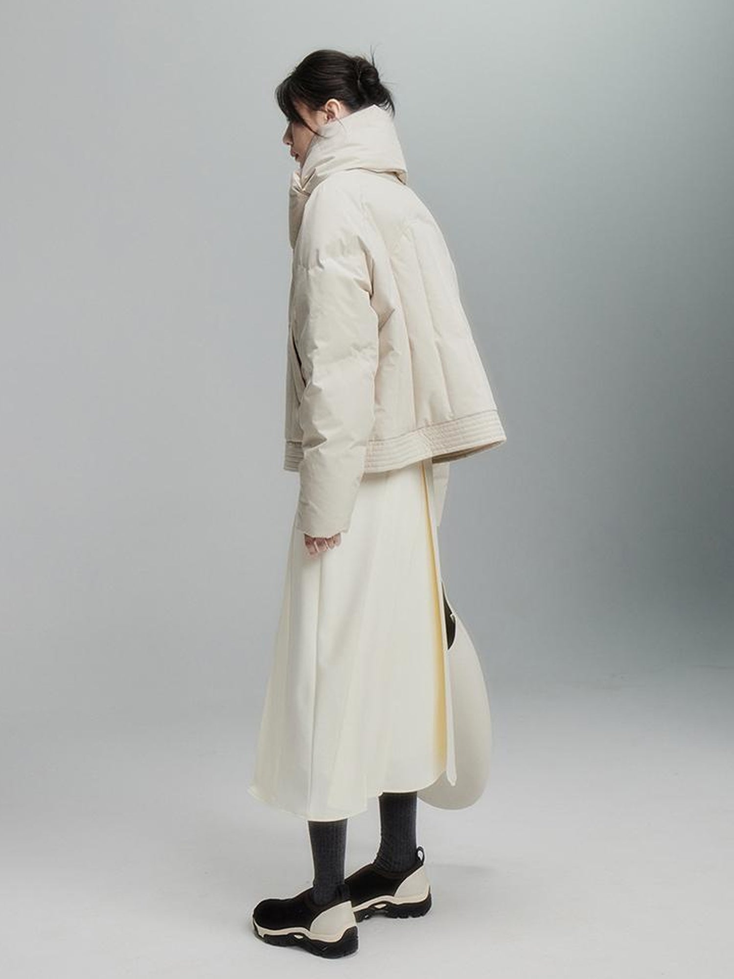 FUSSED Thermal Puff Neck Warmer With Antibacterial Water Repellent Finish