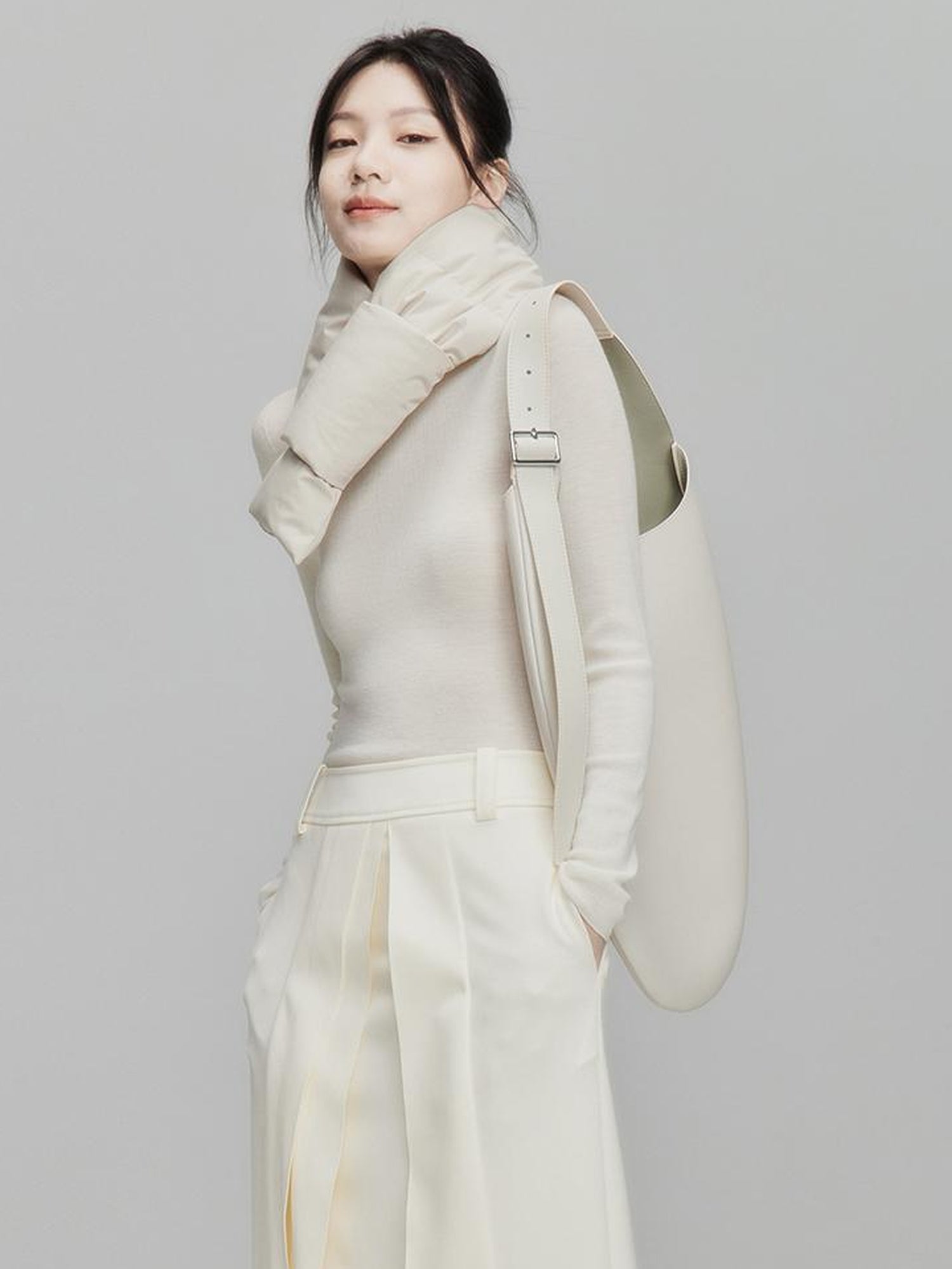 FUSSED Thermal Puff Neck Warmer With Antibacterial Water Repellent Finish