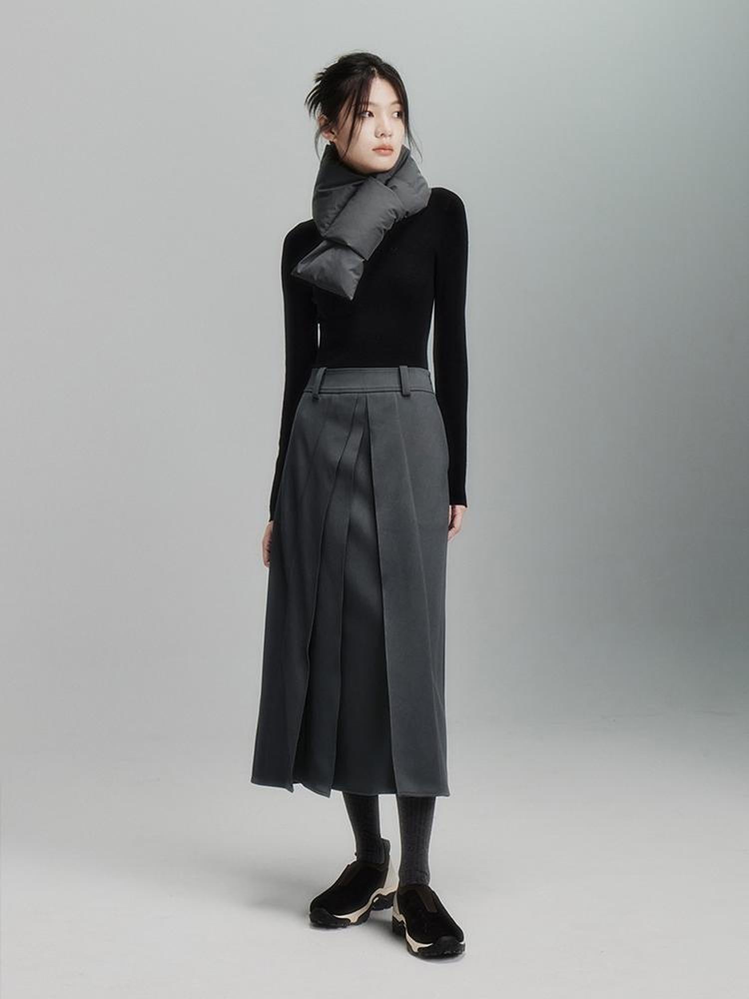 FUSSED Thermal Puff Neck Warmer With Antibacterial Water Repellent Finish