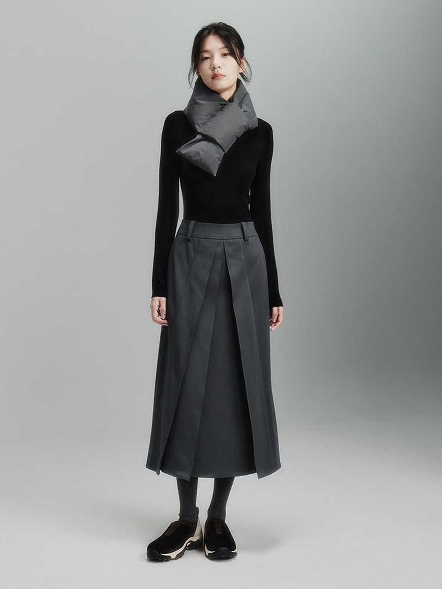 FUSSED Thermal Puff Neck Warmer With Antibacterial Water Repellent Finish