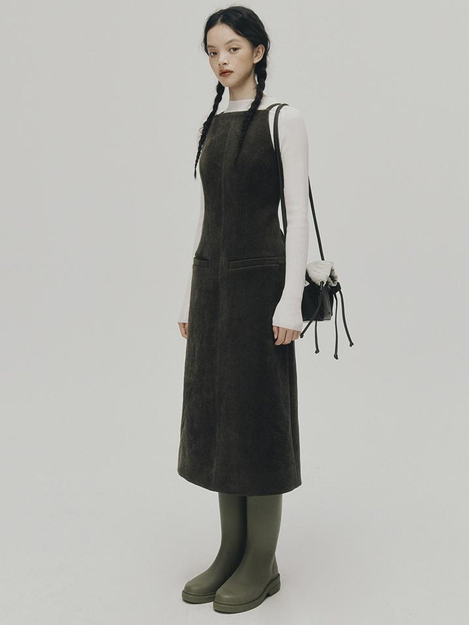 FUSSED Ultrafine Merino Ribbed Turtleneck Sweater