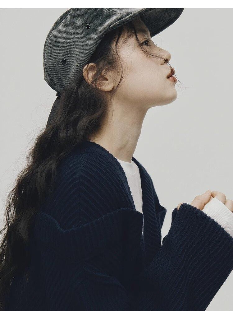 FUSSED Vintage Deconstructed Patchwork Flat Brim Women&