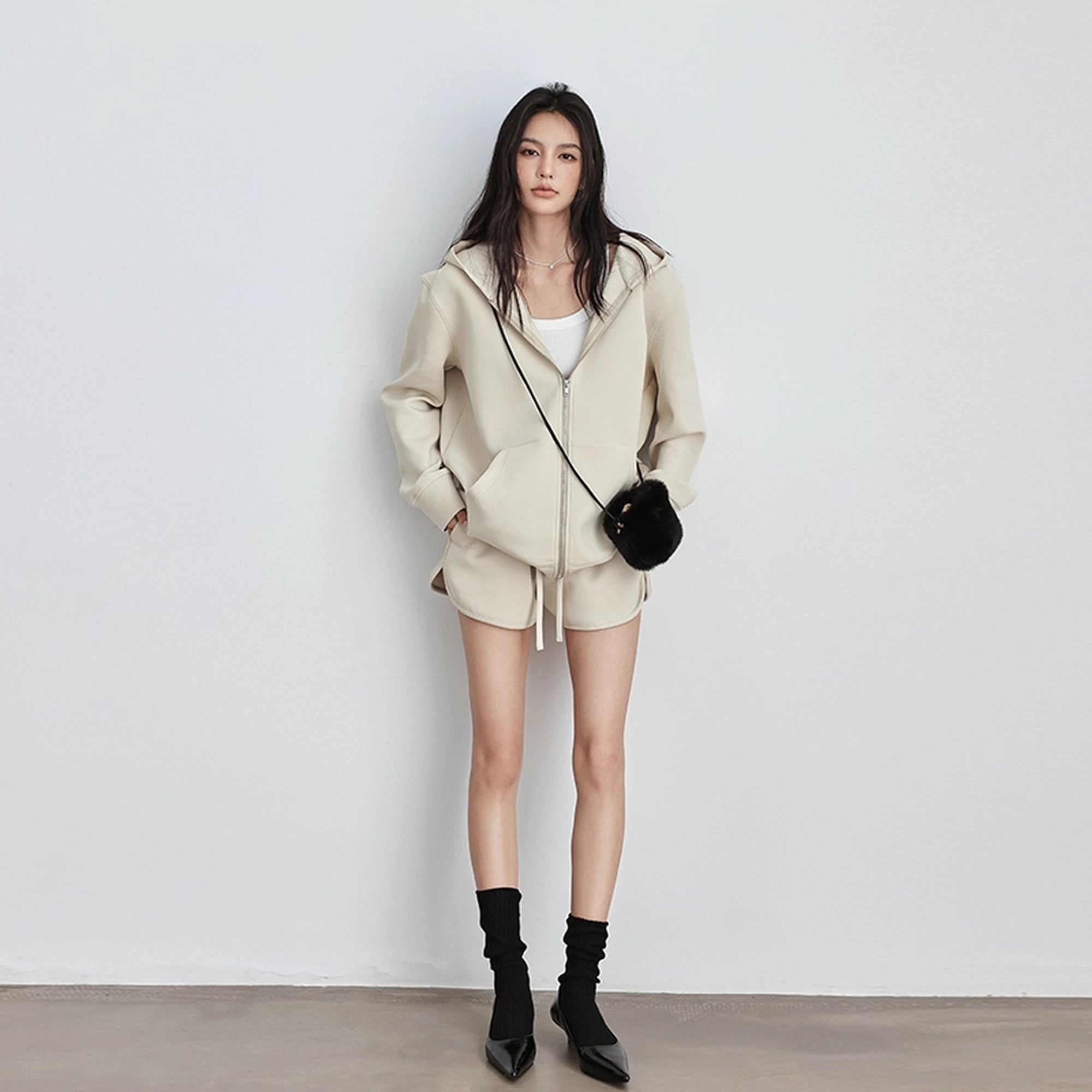 FU_FRESH_UP_Athflow_Hoodie_Set_With_High_Waist_Shorts_MISSTT