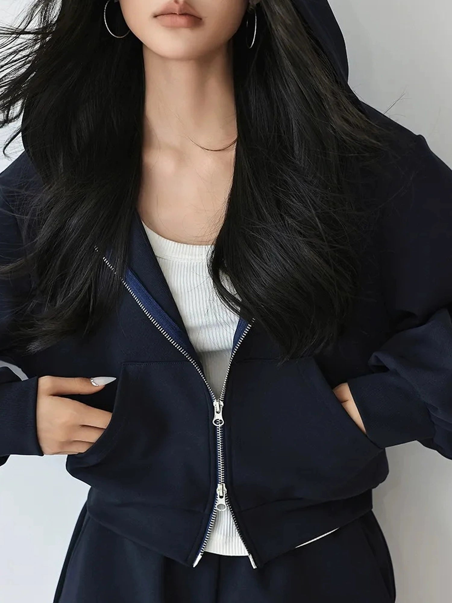 FU FRESH UP Athflow Hoodie Set With Wide Leg Pants
