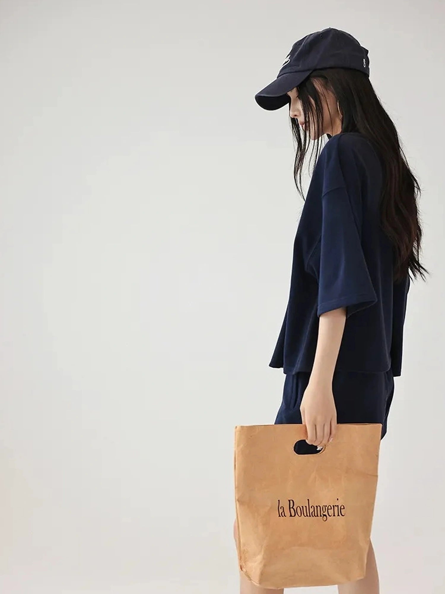 FU FRESH UP Athflow Relaxed Cotton T-shirt And Shorts Set