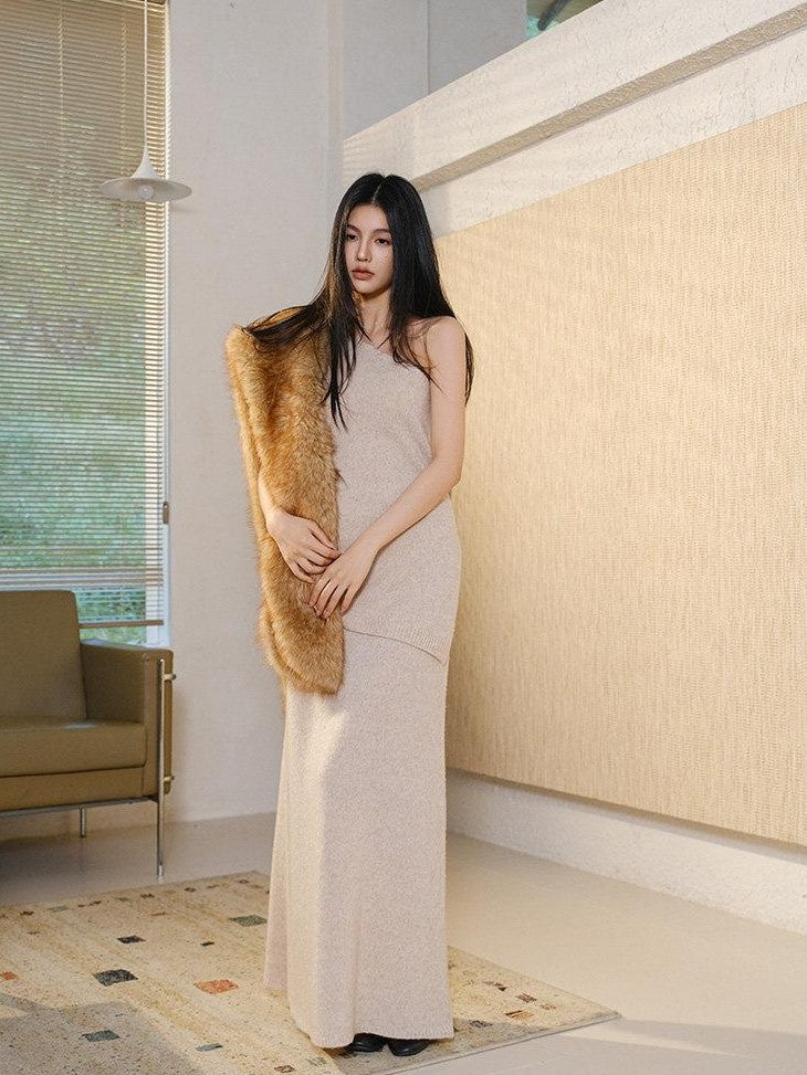 FU FRESH UP Bare Touch Asymmetrical One Shoulder Women&