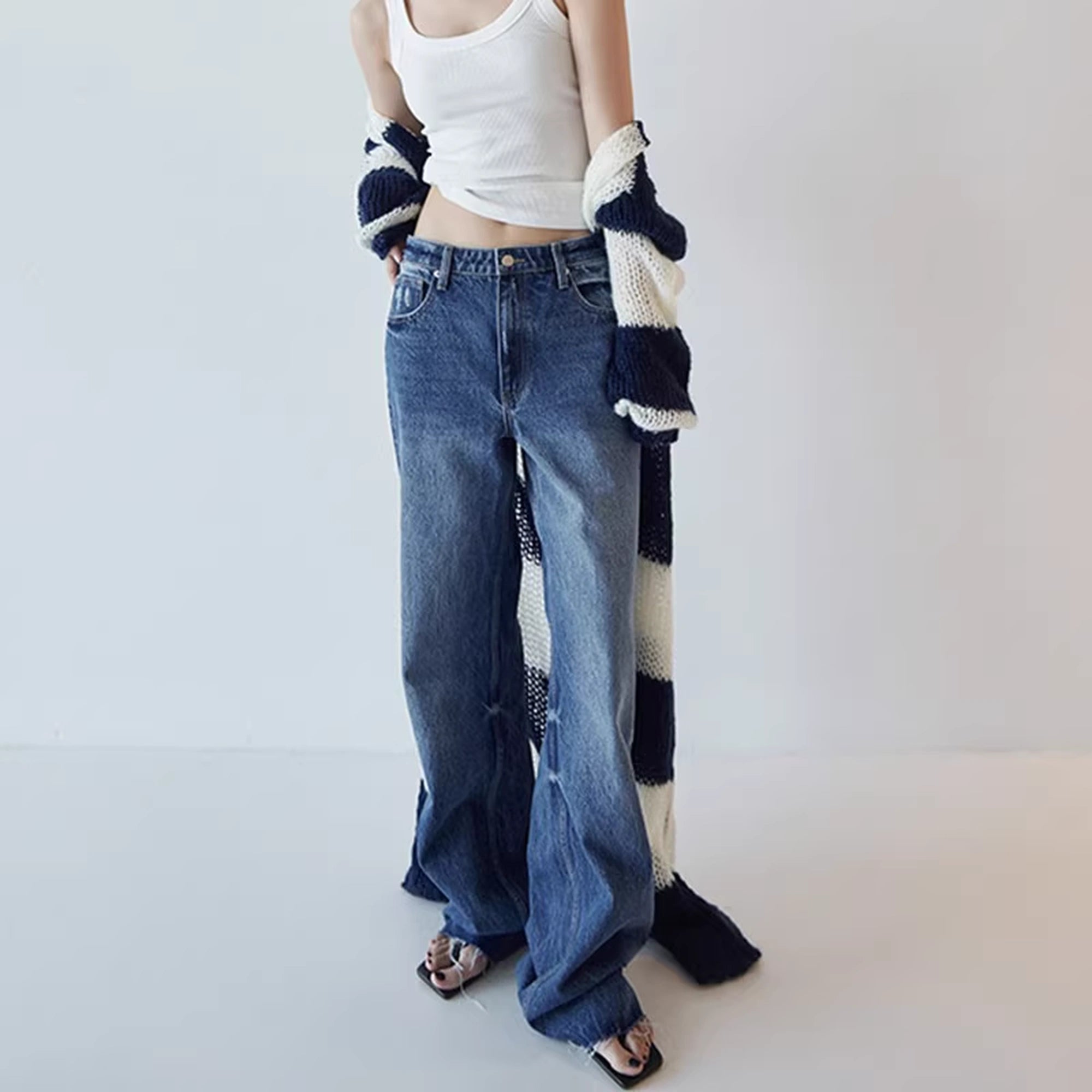 FU_FRESH_UP_Classic_Denim_Straight_Leg_Jeans_MISSTT