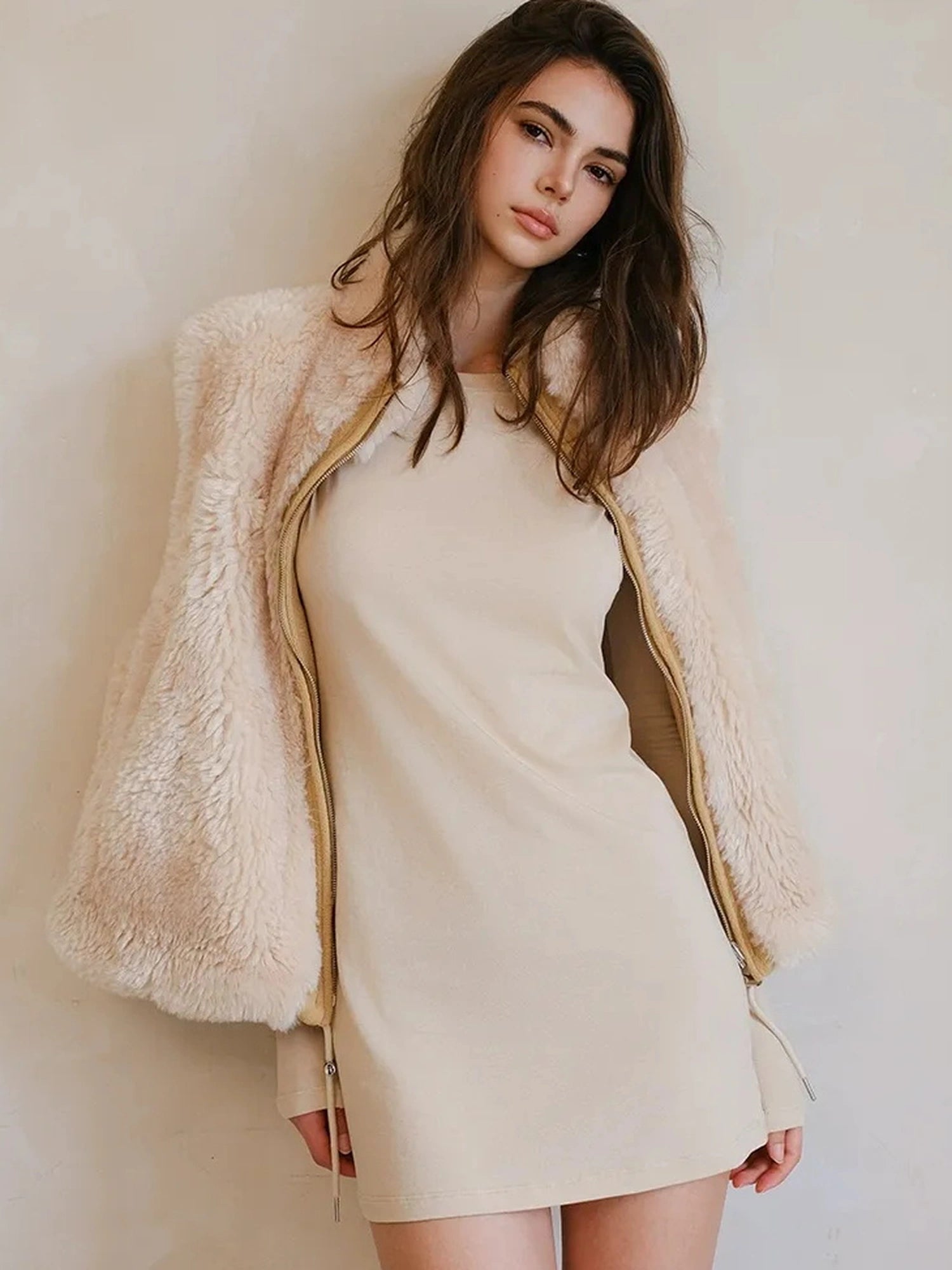 FU FRESH UP Cloud Touch Modal Slip Dress