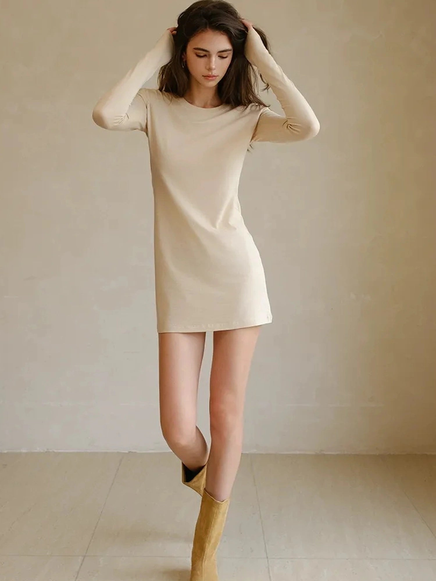 FU FRESH UP Cloud Touch Modal Slip Dress