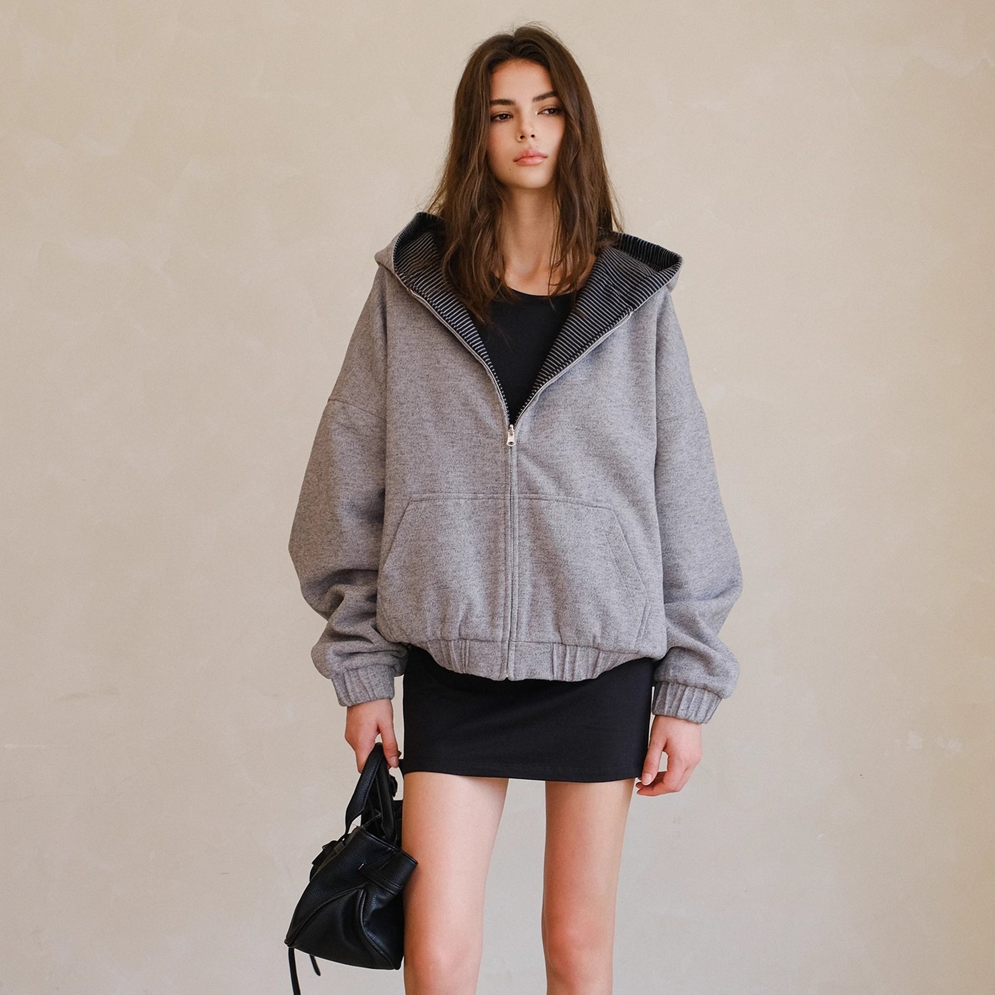 FU_FRESH_UP_Color_Block_Stripe_Reversible_Hooded_Jacket_MISSTT
