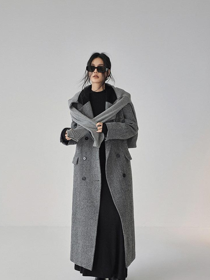 FU FRESH UP Contrast Color Tailored Blazer Women&